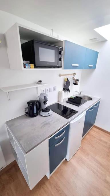 Studio En Rez De Jardin Avec Terrasse Privee - Le Petit Chateau Avesnois - Tv - Wifi - Logement Complet Avesnes-sur-Helpe Eksteriør billede